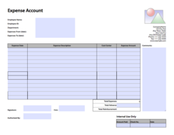 Expenses form Conversion example