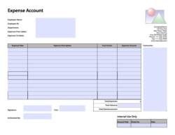 Expenses form conversion example